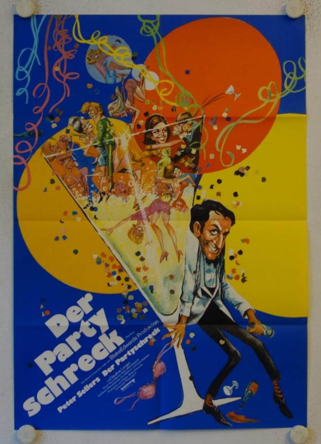 The Party original release german movie poster